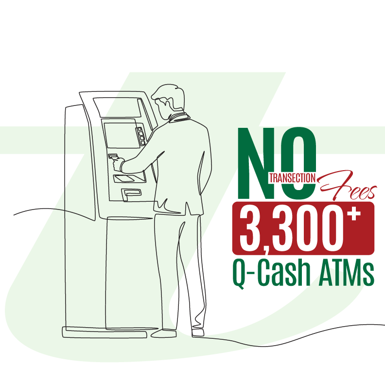 At the ATM