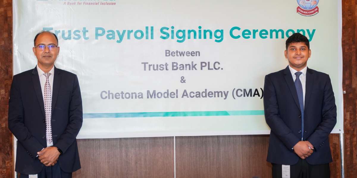 Trust Payroll Signing Ceremony between Trust Bank PLC & Chetona Model Academy (CMA)